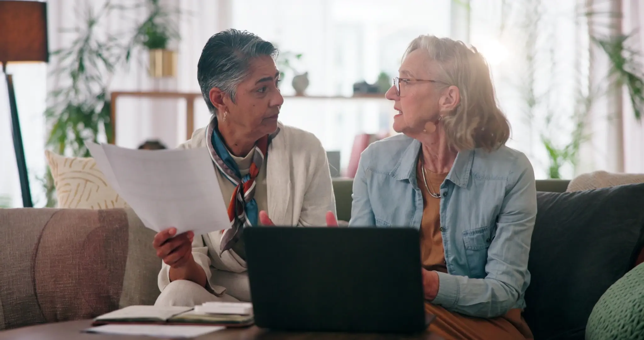 People Discussing Retirement Planning